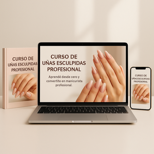 Manicurista Profesional (Packs Ebooks + Curso en Video) + 5 Bonus de Regalo 🎁